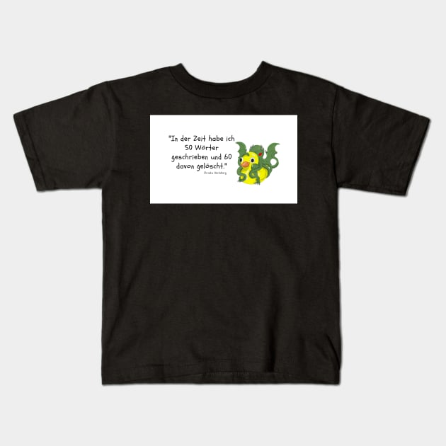 Best Author Quotes Featuring Cthulhu Kids T-Shirt by LeahHa
